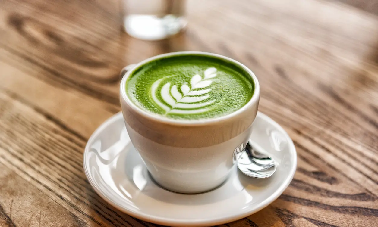 Mango Matcha Latte