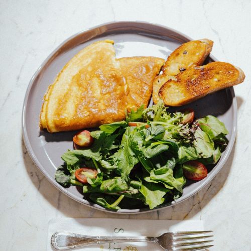 GREEN'N'WHITE OMELET